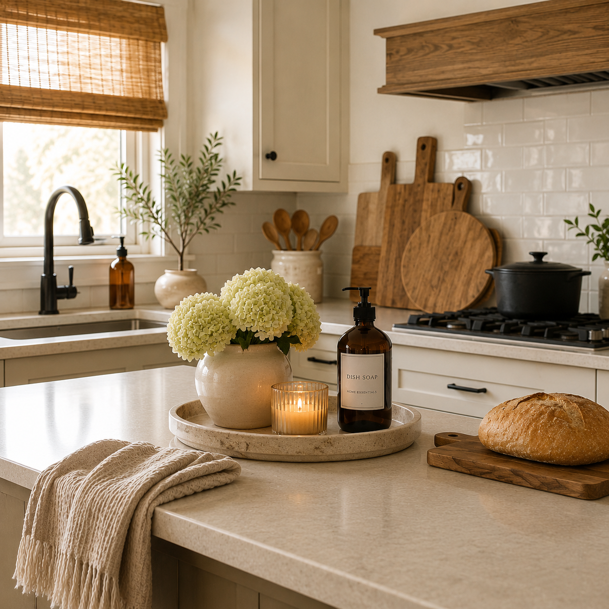 Rustic Wooden Cookbook Stand