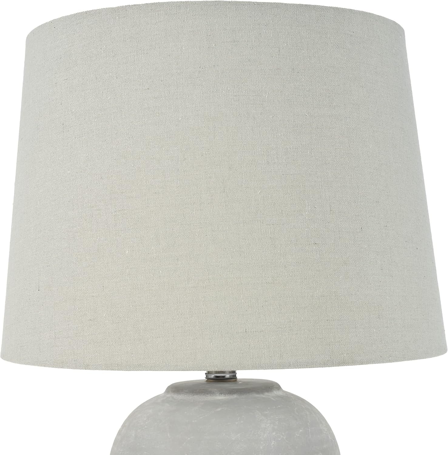 Vintage Gray Ceramic Table Lamp