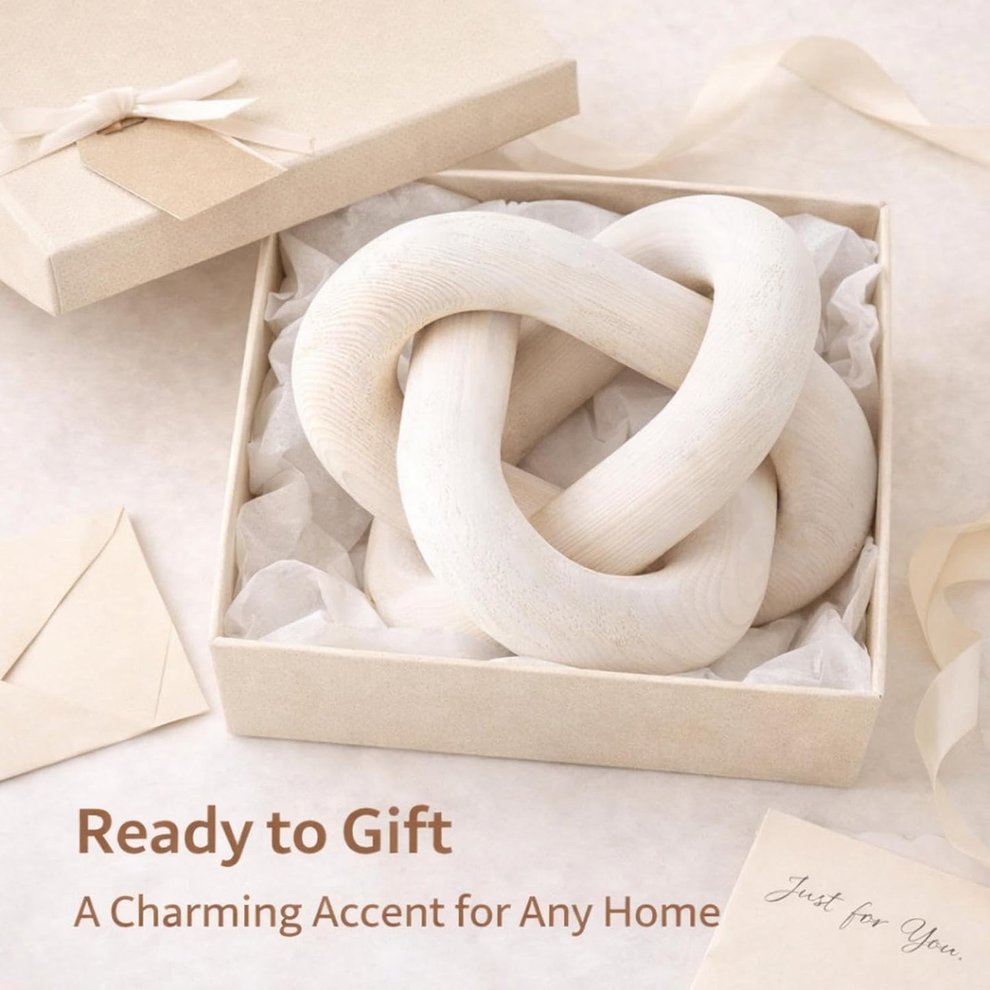 Decorative Wooden Knot Accent