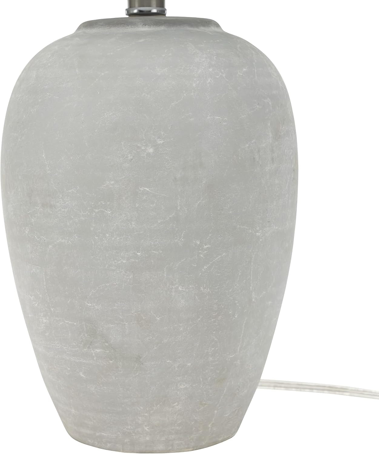 Vintage Gray Ceramic Table Lamp