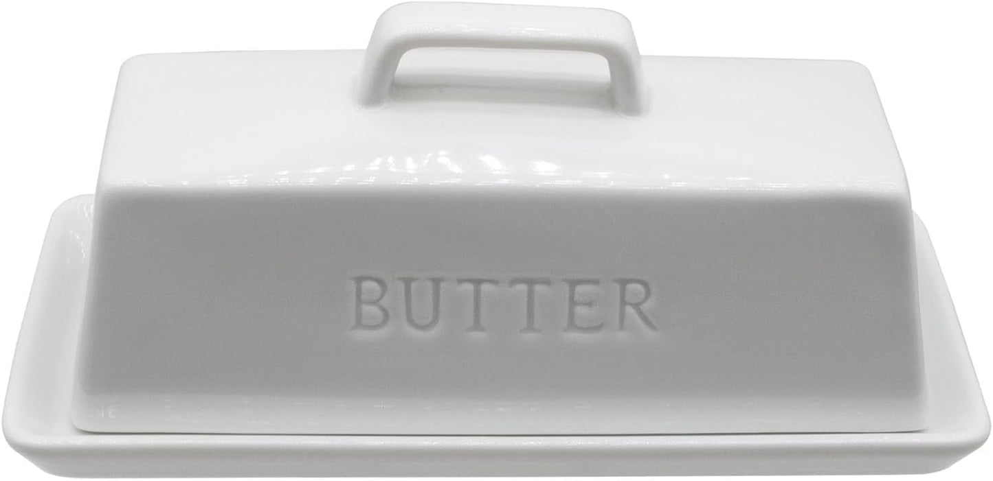 Ceramic Butter Dish with Lid
