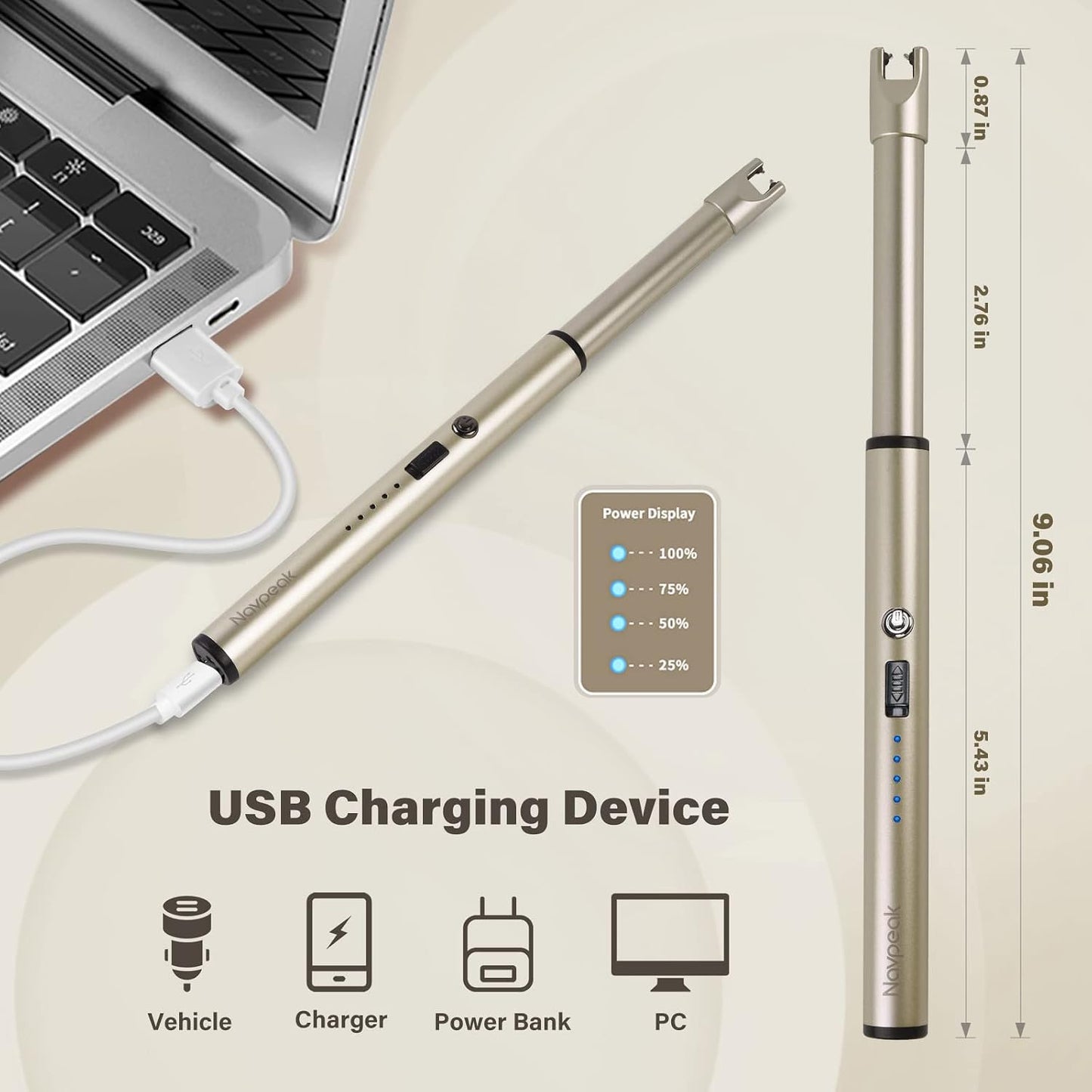 Rechargeable Electric Candle Lighter