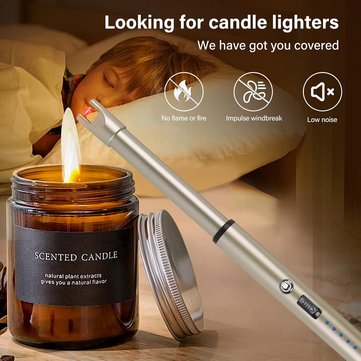 Rechargeable Electric Candle Lighter