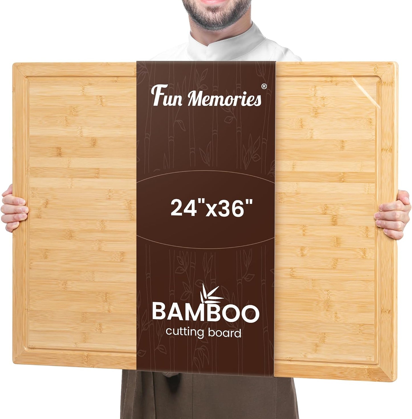 Black Walnut Reversible Cutting Board with Juice Groove