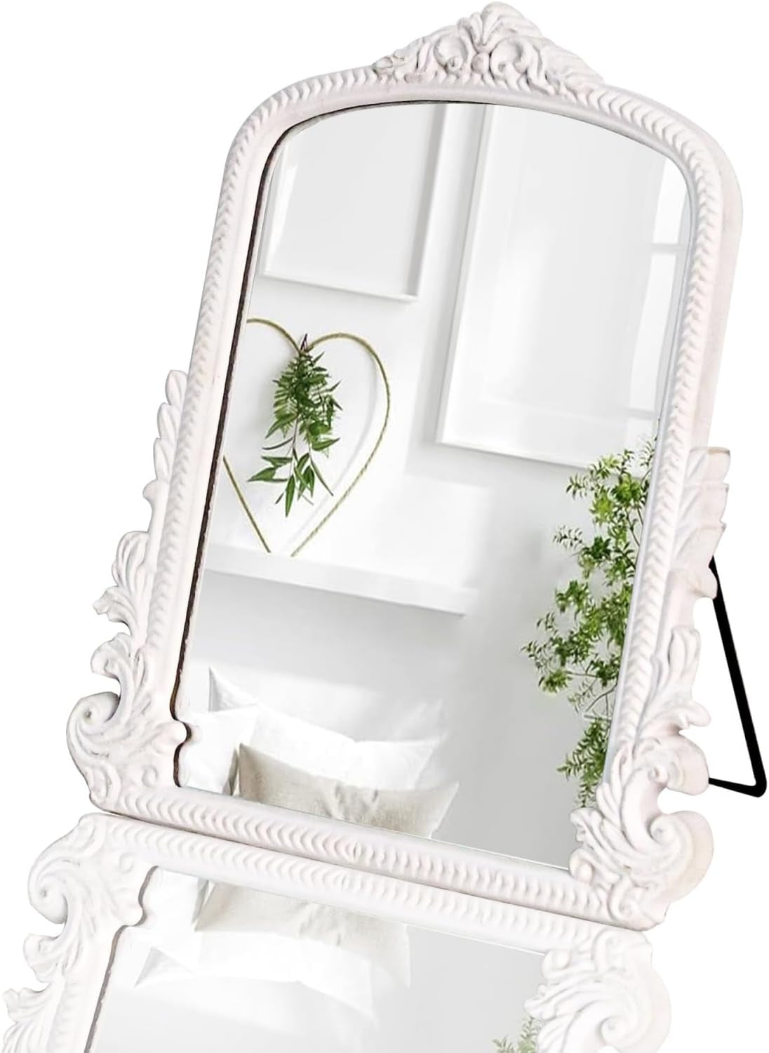 Vintage Arched Vanity Mirror | Decorative Tabletop Makeup Mirror