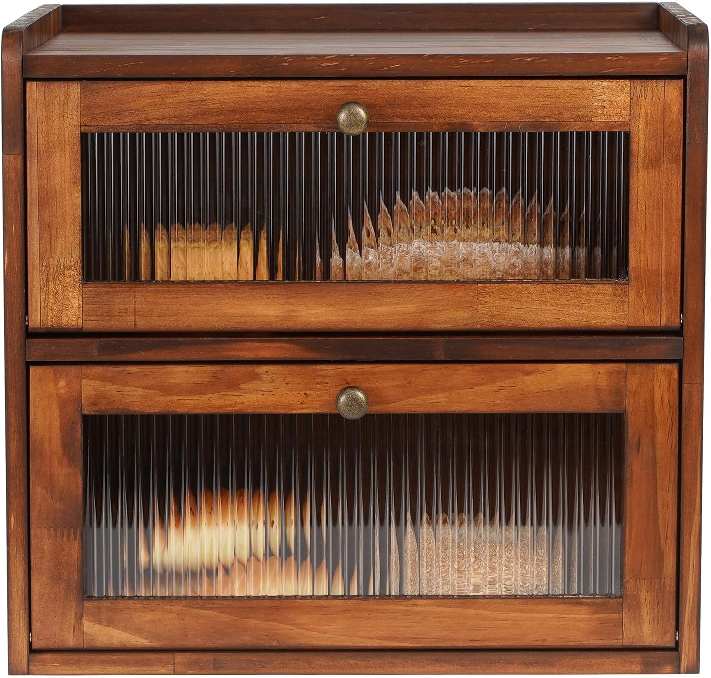 Farmhouse Wooden Bread Box