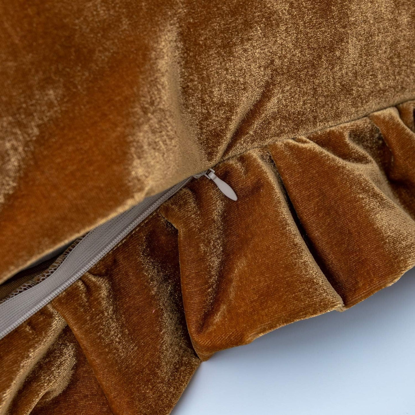 Velvet Throw Pillow Cover – Solid Square