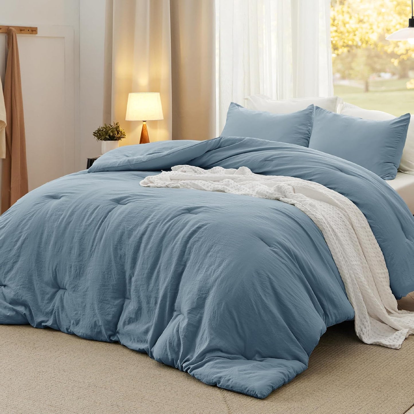 Prewashed All-Season Comforter Set