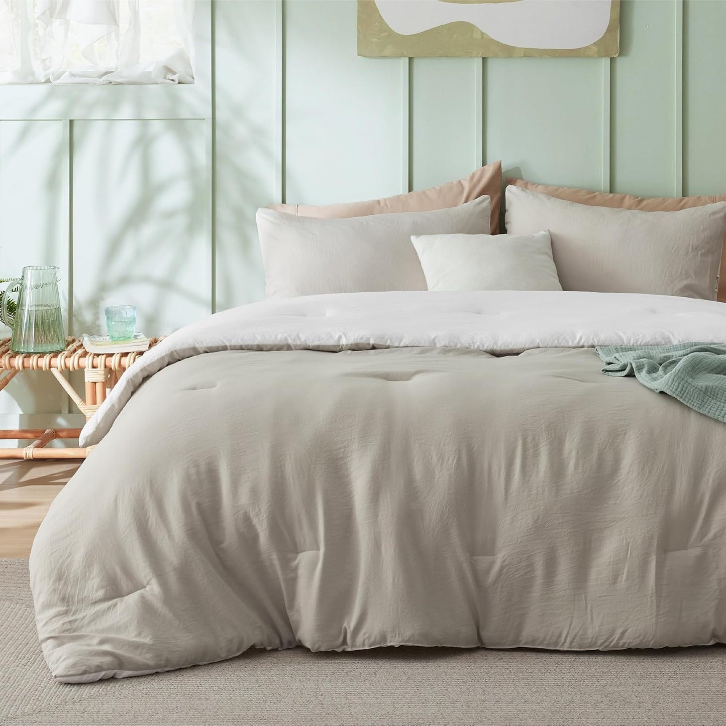 Prewashed All-Season Comforter Set