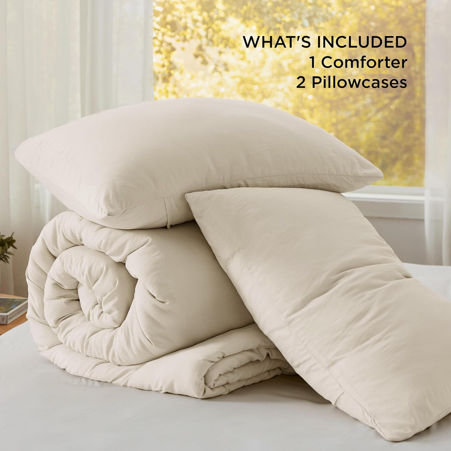 Prewashed All-Season Comforter Set
