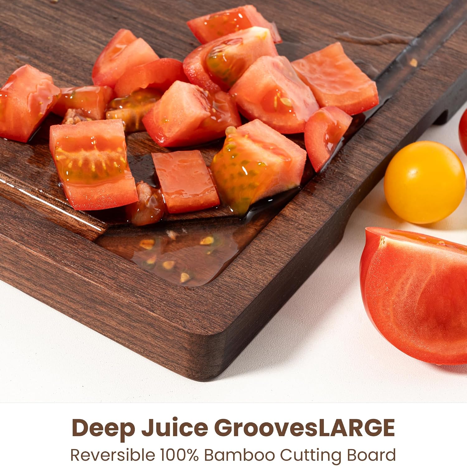 Black Walnut Reversible Cutting Board with Juice Groove