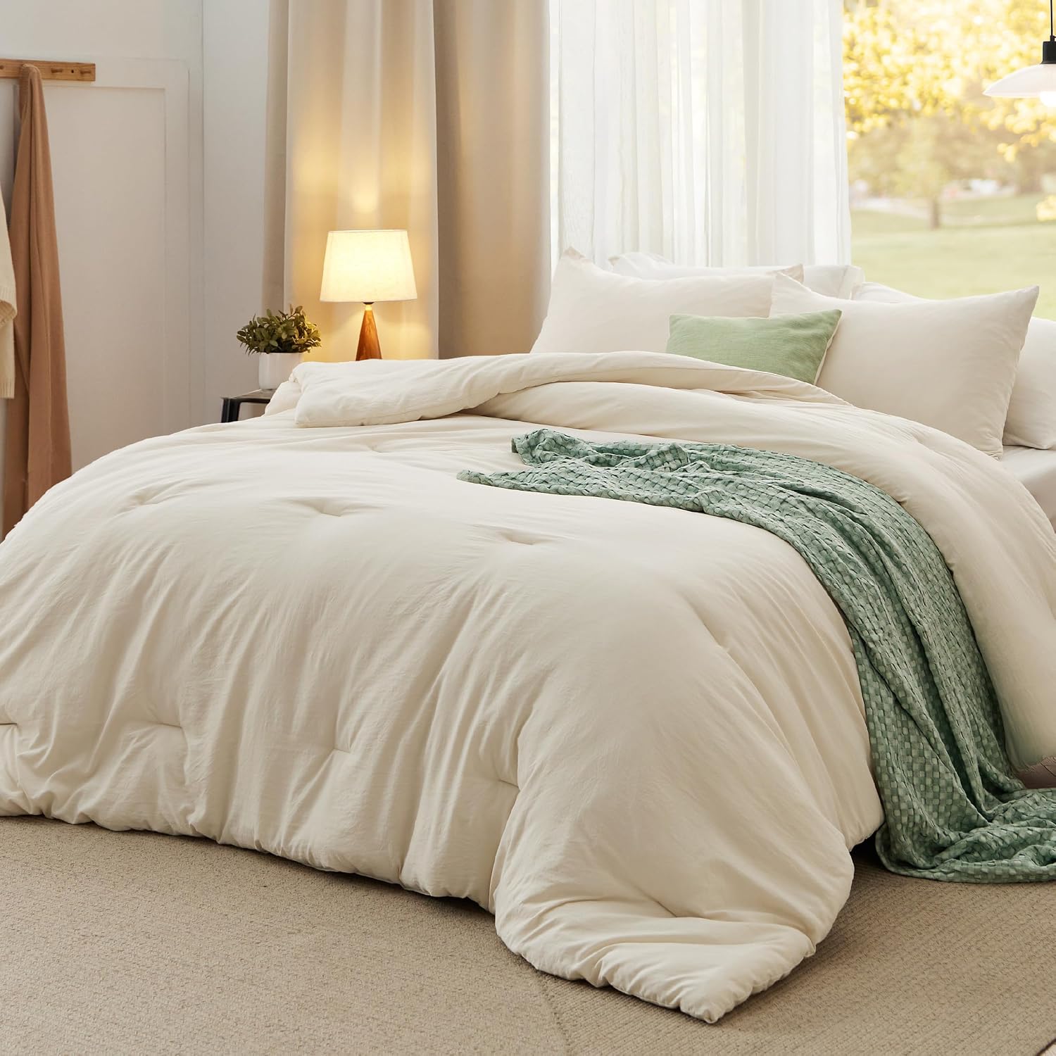 Prewashed All-Season Comforter Set