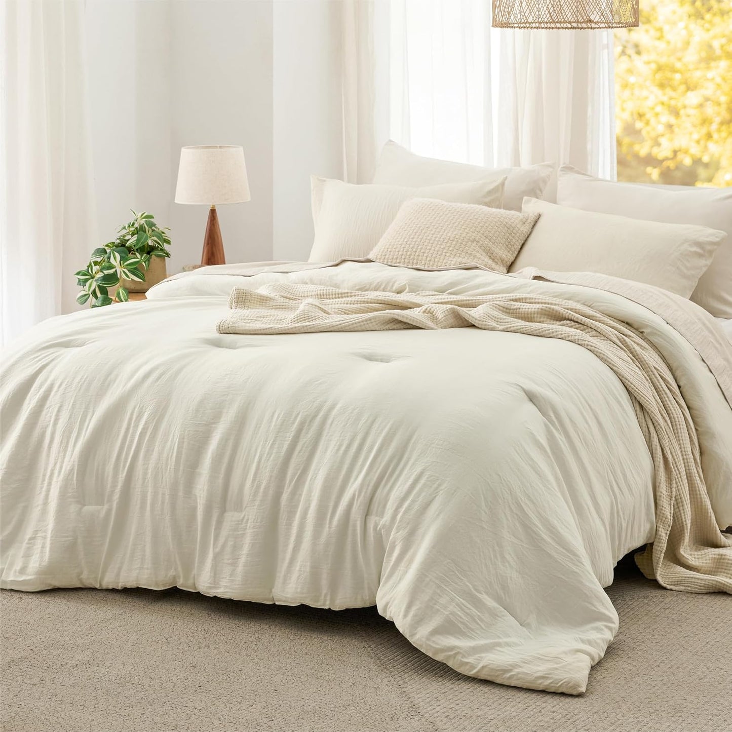 Prewashed All-Season Comforter Set