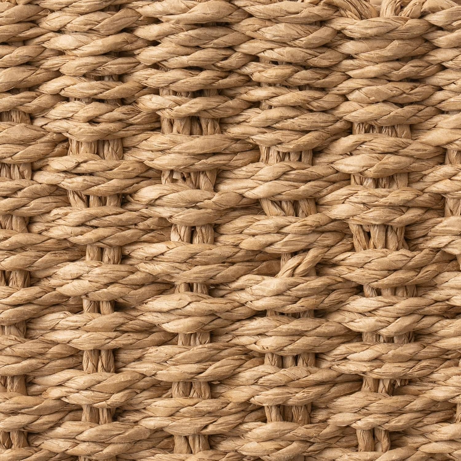 Woven Wicker Storage Basket Set