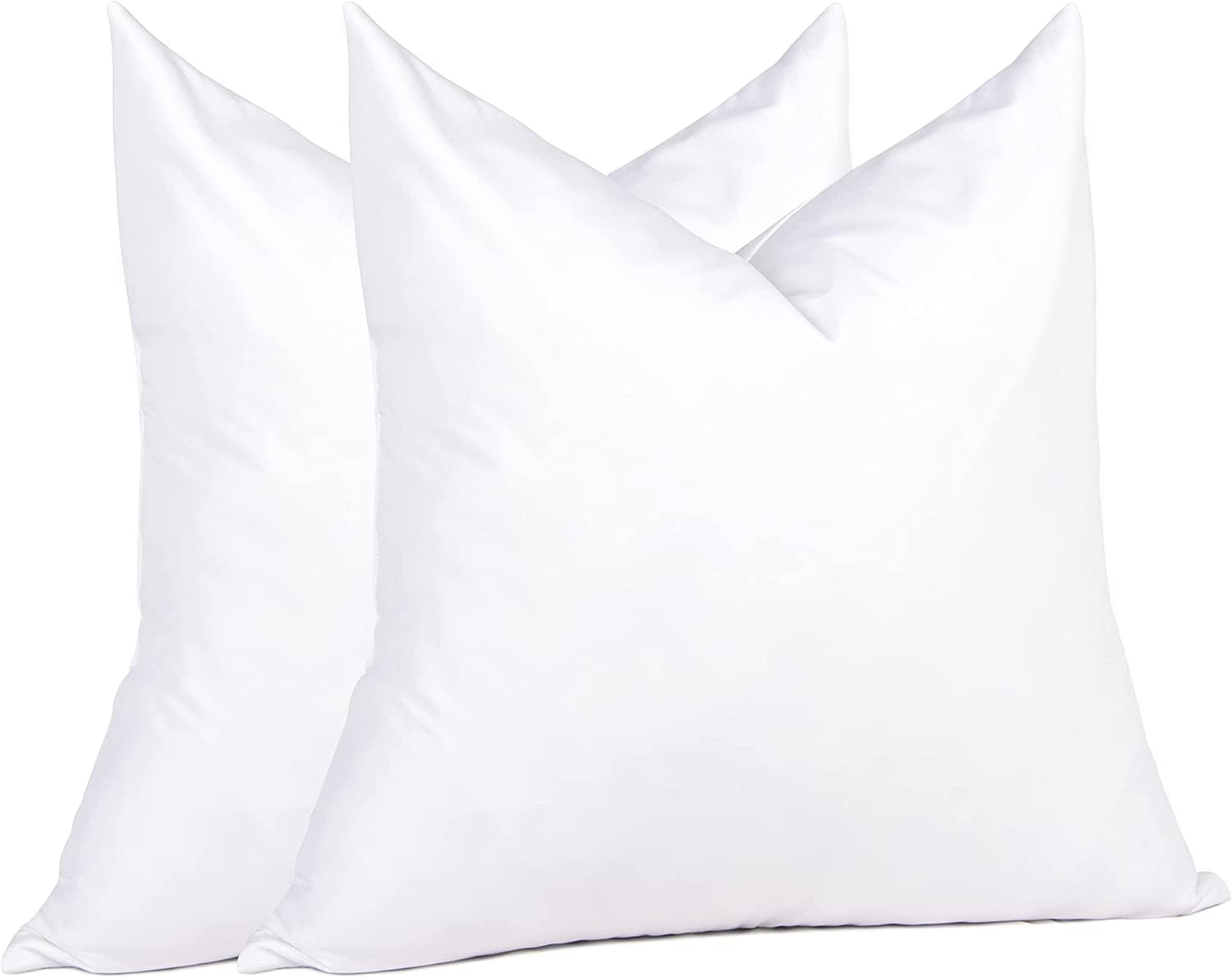 Premium Feather Down Throw Pillow Inserts | Set of 2 | Decorative Couch Pillow Inserts