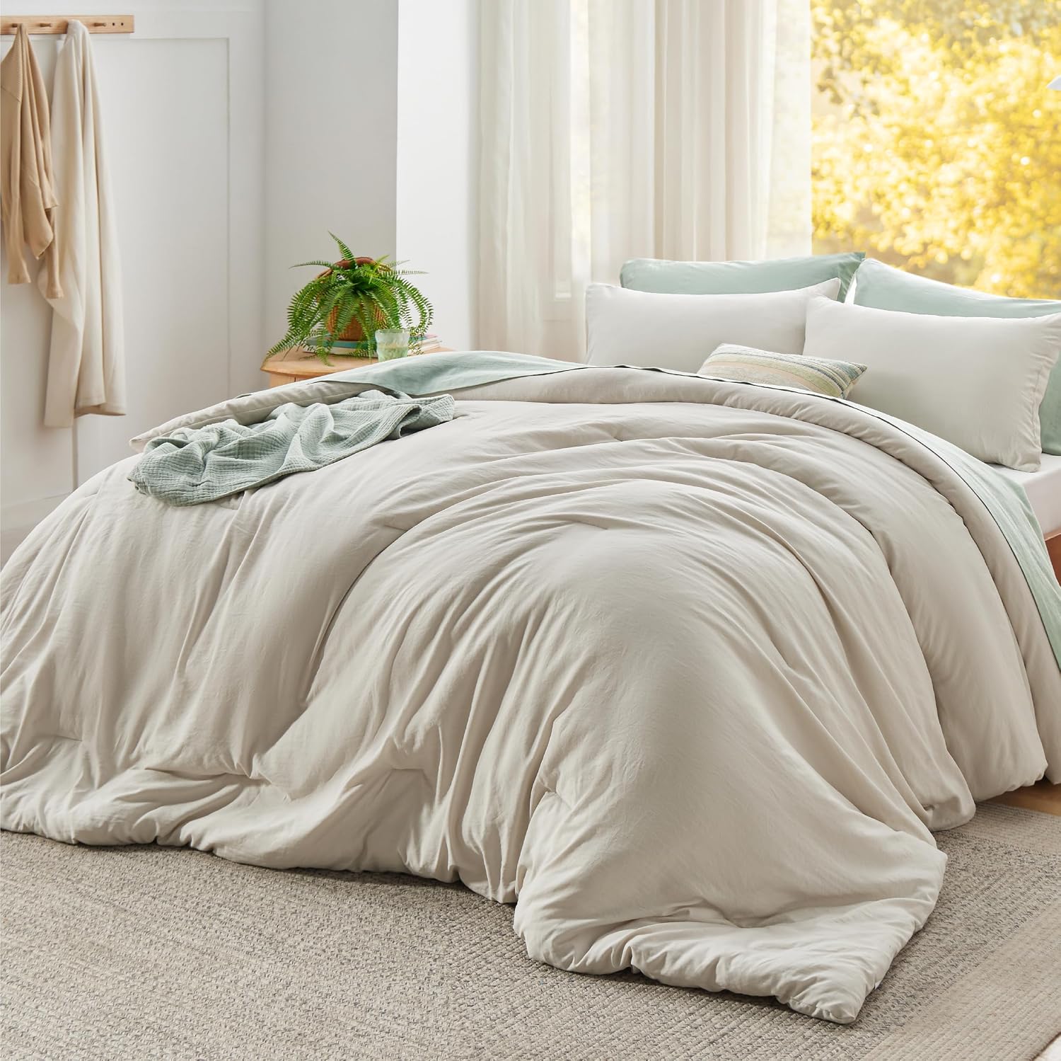 Prewashed All-Season Comforter Set