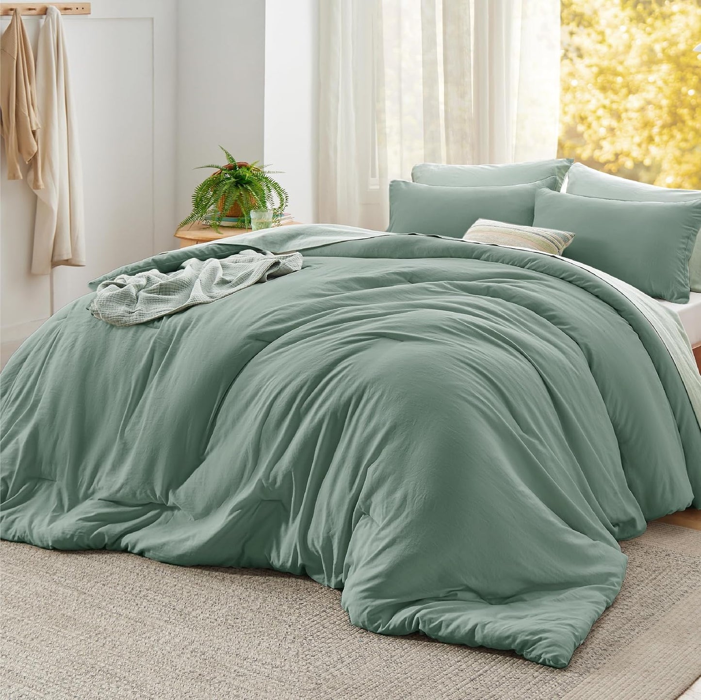 Prewashed All-Season Comforter Set