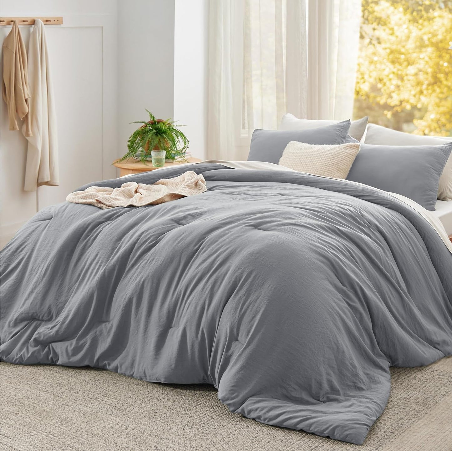 Prewashed All-Season Comforter Set