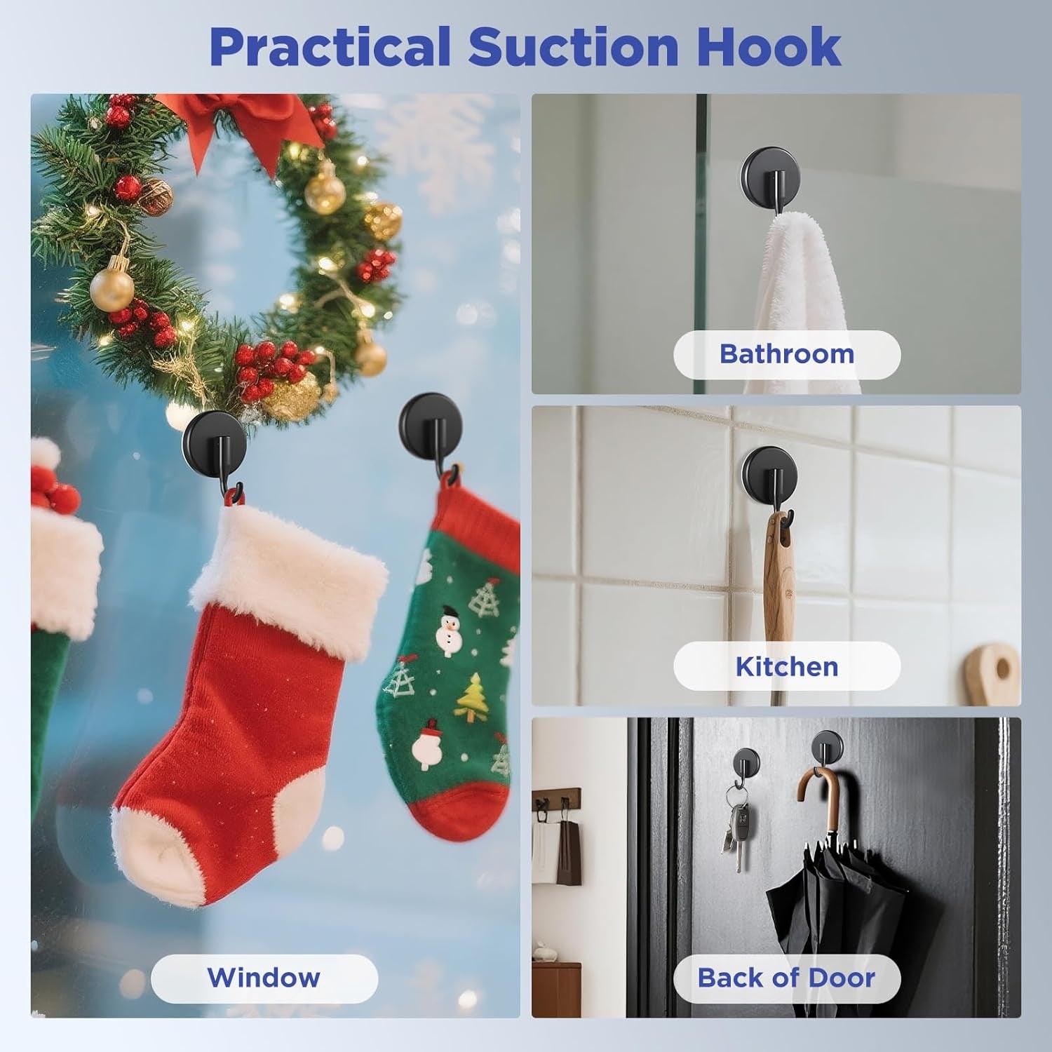 Suction Cup Wreath Hanger