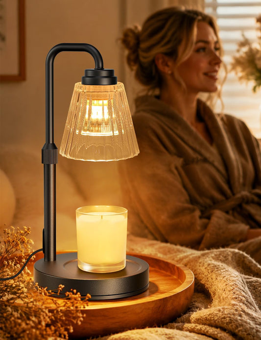 Adjustable Candle Warmer Lamp with Timer