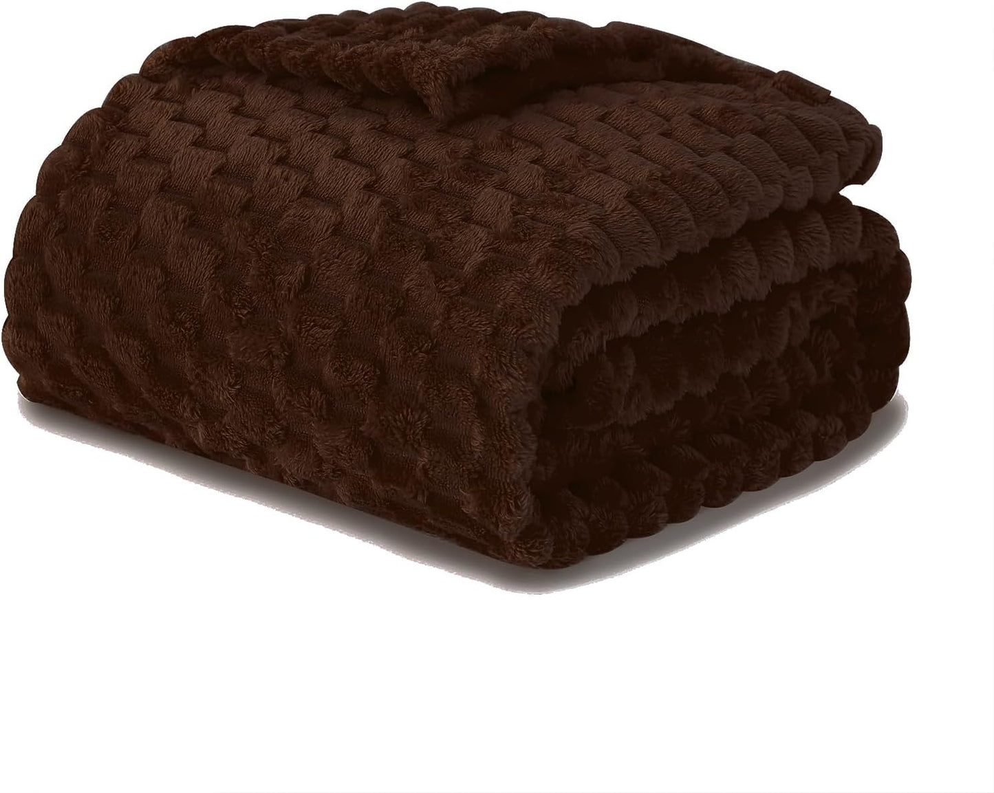 Cozy Plush Throw Blanket | Soft Fleece Blanket for Couch, Bed & Living Room