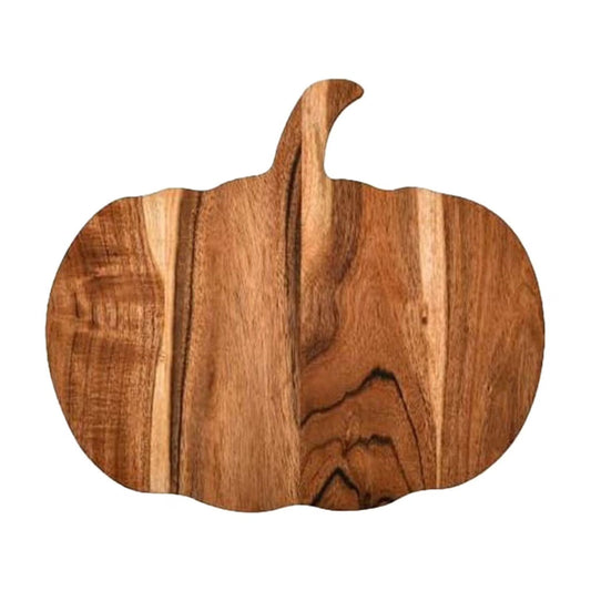 Pumpkin Acacia Wood Charcuterie Board