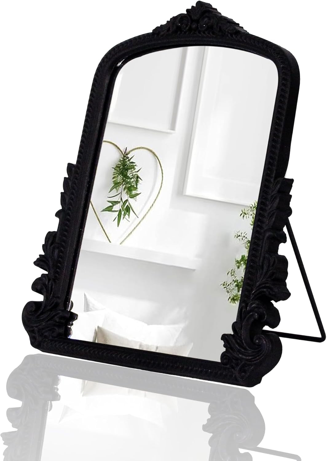 Vintage Arched Vanity Mirror | Decorative Tabletop Makeup Mirror