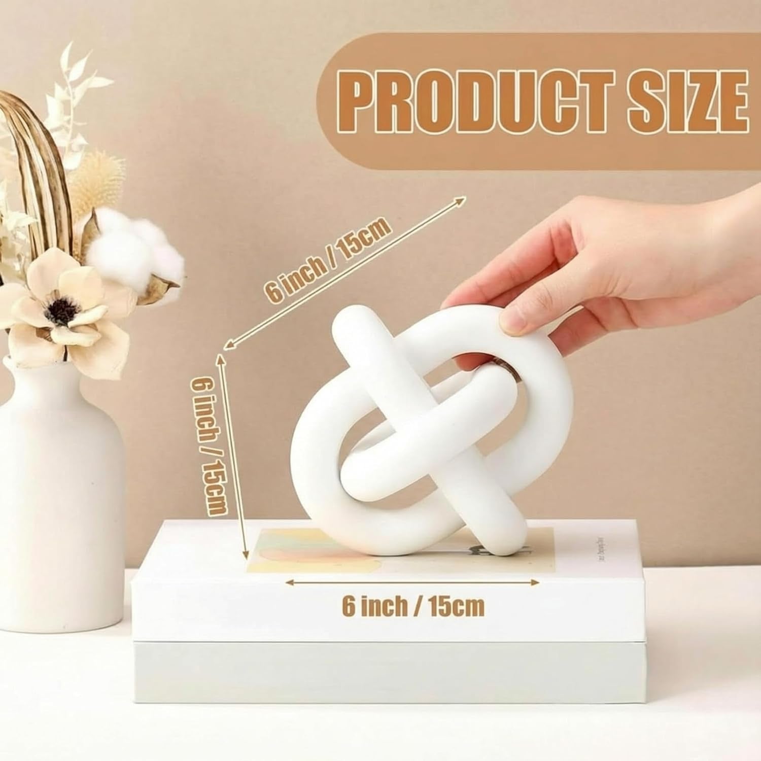 Decorative Wooden Knot Accent