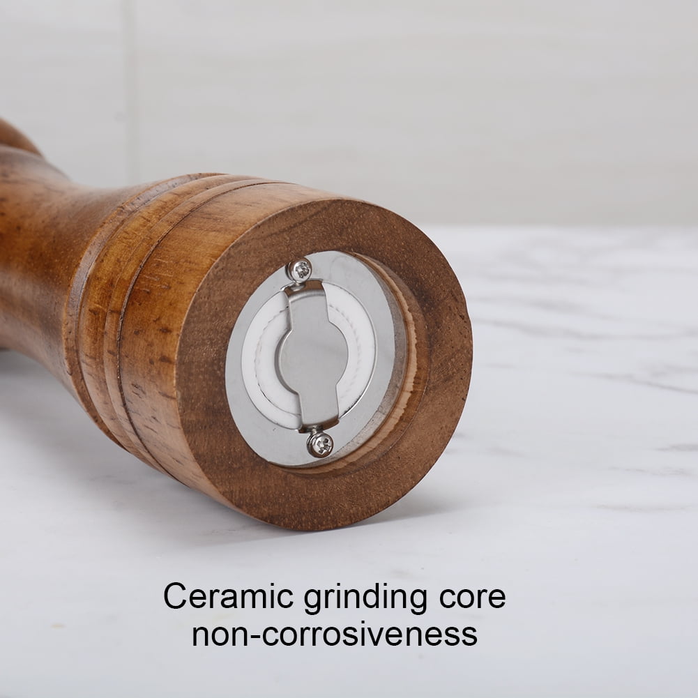Wood Salt & Pepper Grinder Set
